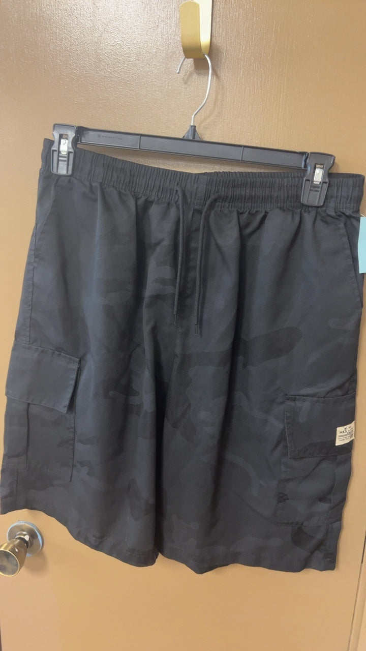Shorts MENS XXL Black camo