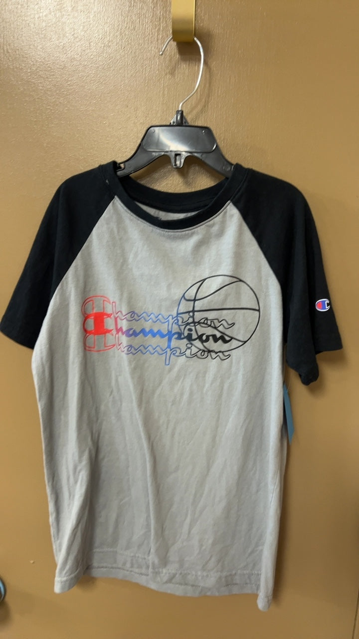 Champion T-Shirt YOUTH 10/12 Beige and Black