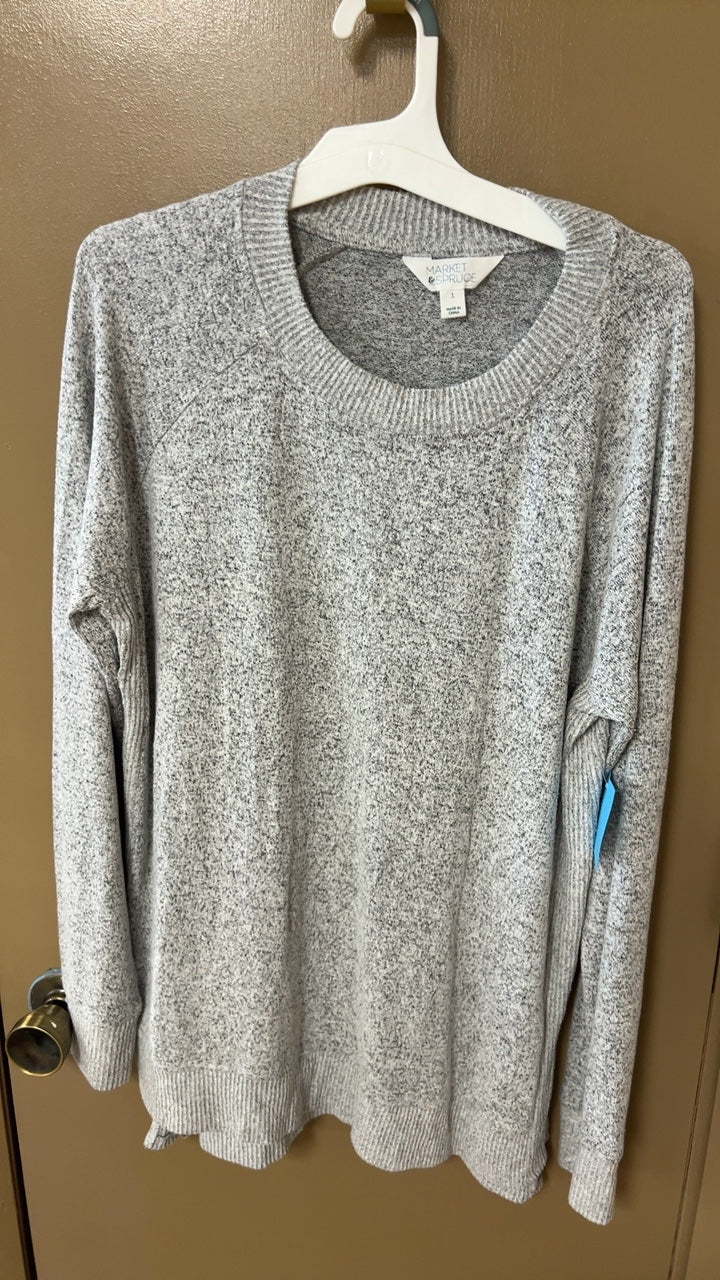 Market & Spruce Sweater Medium Gray