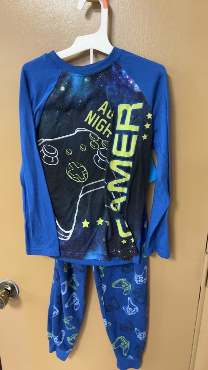 Pajama Set Youth 8 Blue