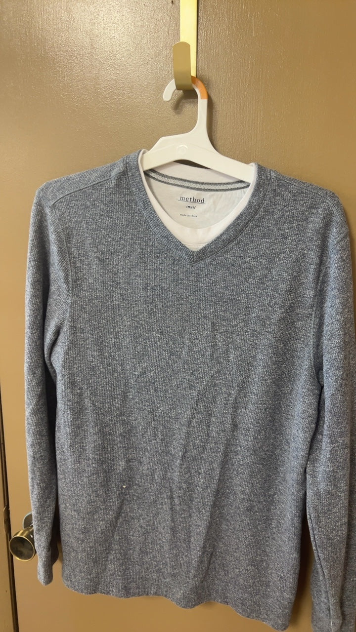 method Sweater Small Gray