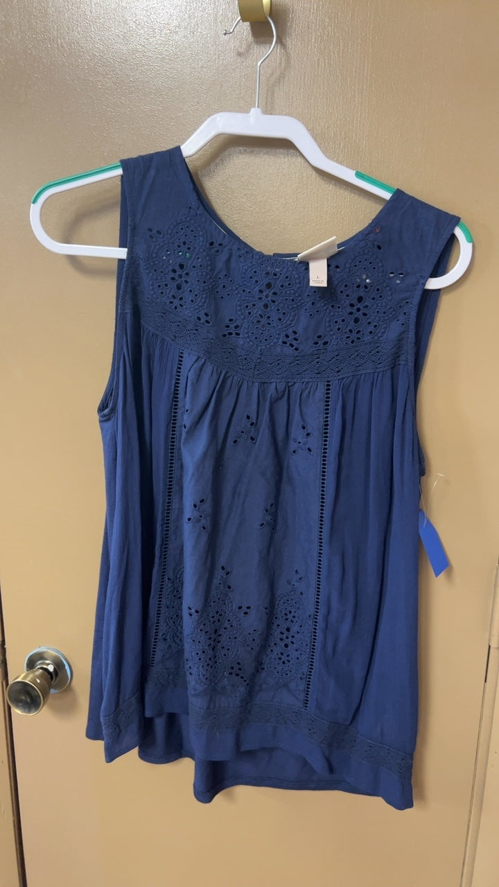 Tank top Large Blue