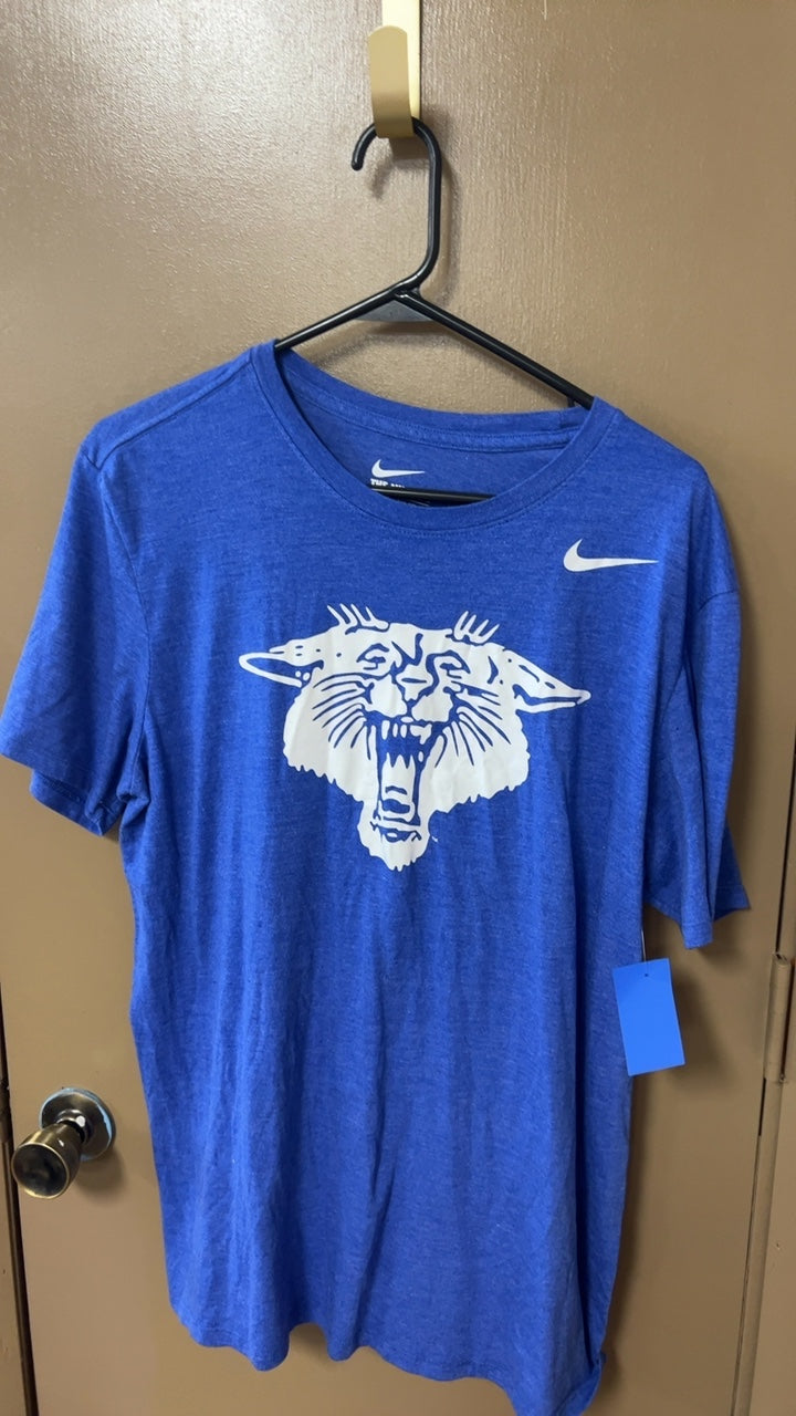 Nike T-Shirt Large Blue