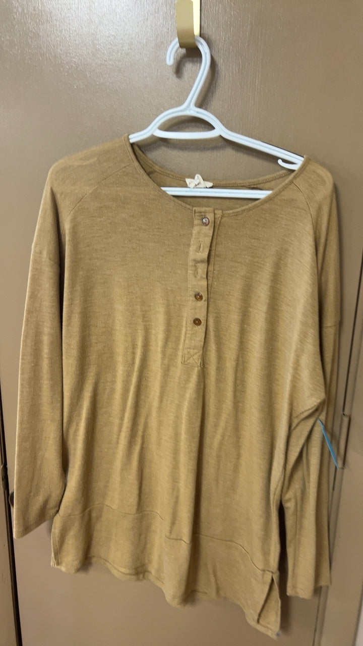 Shirt Large Beige