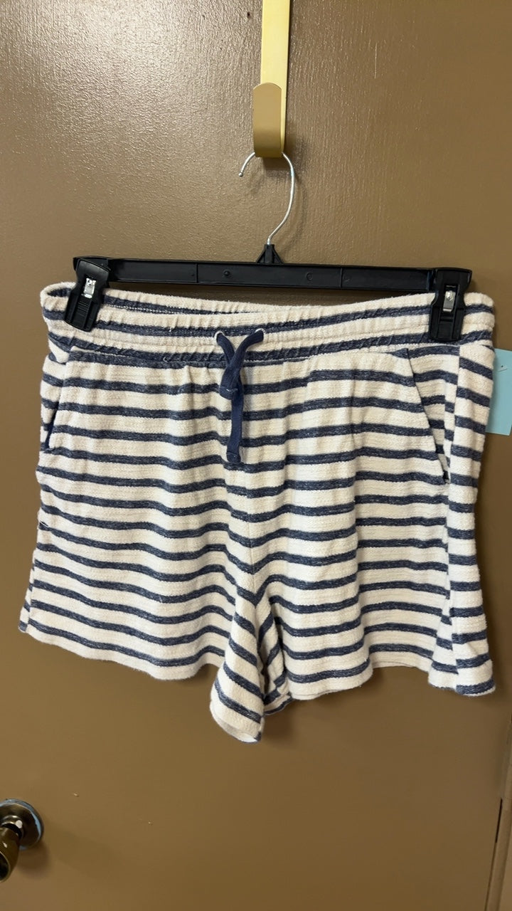Shorts Large Beige and Navy Blue