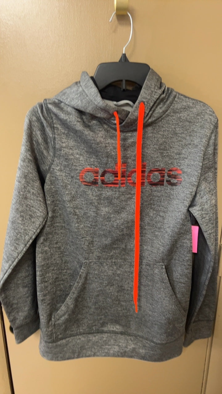 adidas Hoodie Youth 12/14 Gray