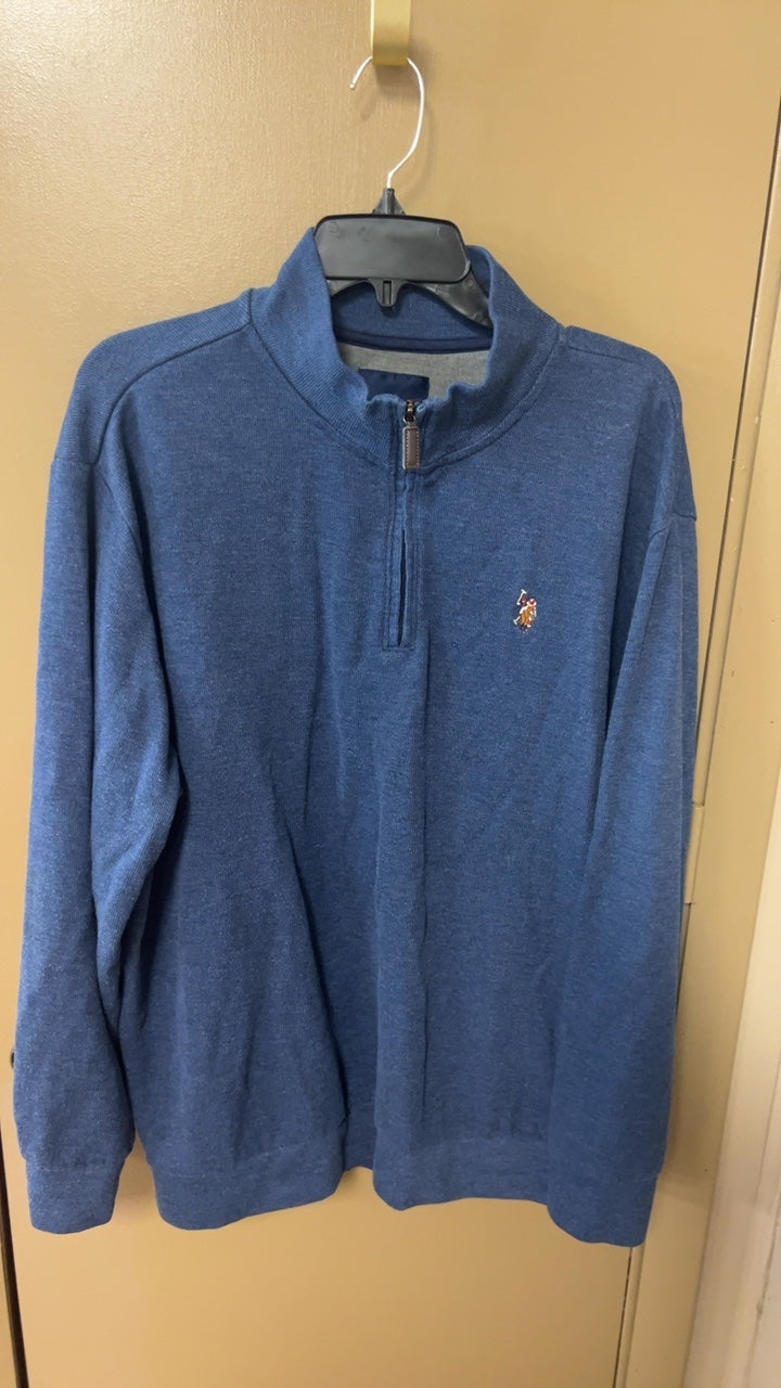 Polo Ralph Lauren Sweater Mens 2XL Blue