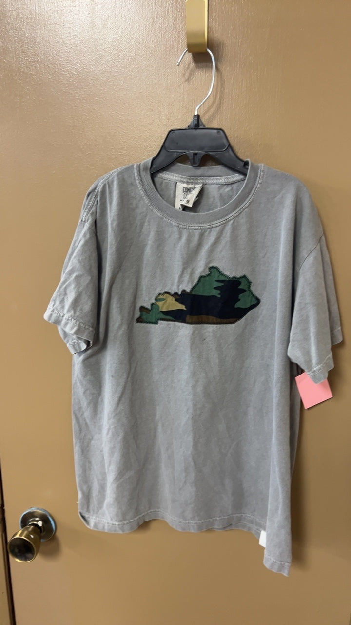 T-Shirt YOUTH Large Gray