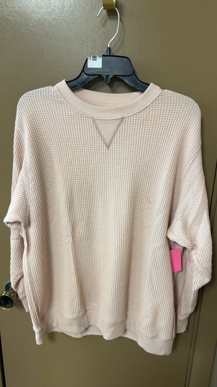 Aerie Sweater Small Beige