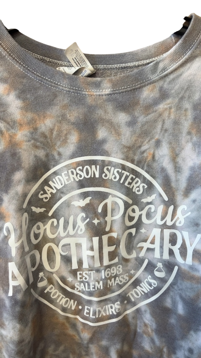 Hocus Pocus Sweatshirt XL Multicolor (Grey, Tan, White)