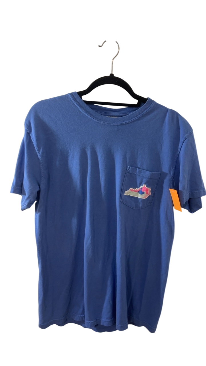 Boutique T-Shirt Medium Blue KY