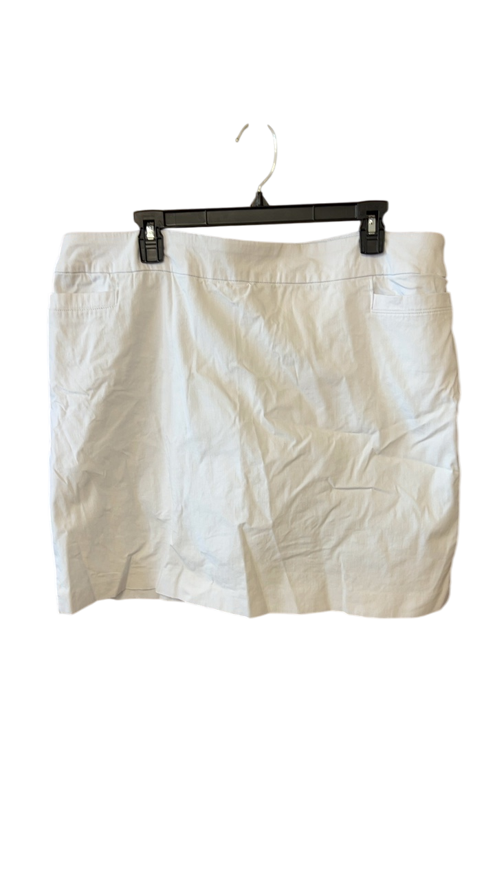 Skort XL White