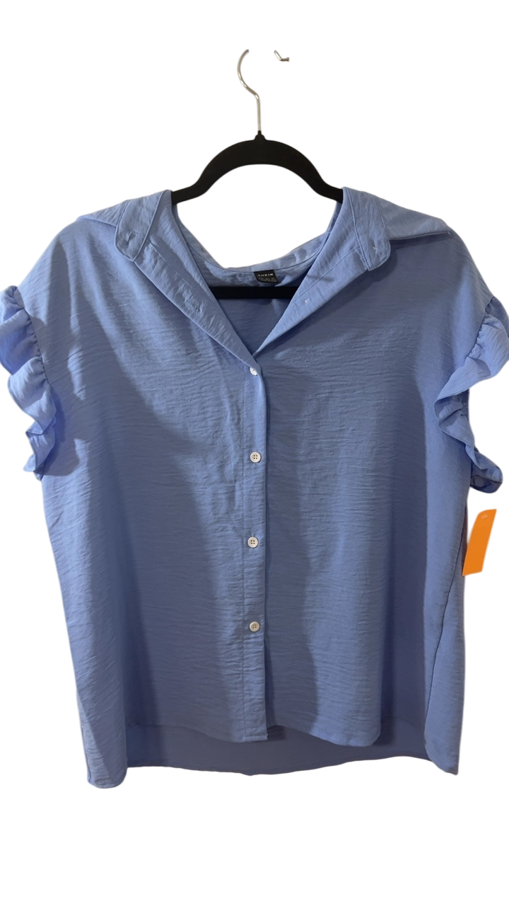 SHEIN Blouse Large Light blue