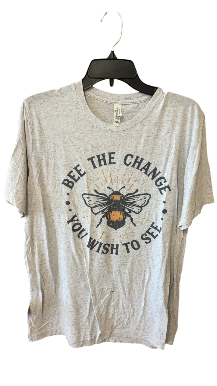 T-Shirt Large Light Gray BEE