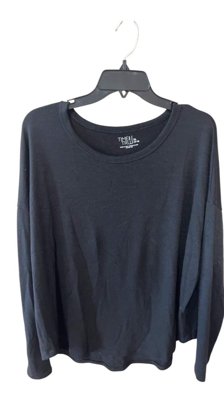 TIME@TRU Sweater XL Black
