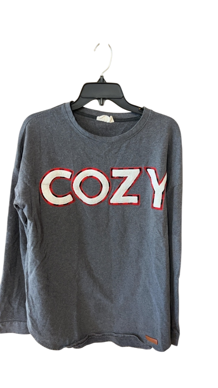 Boutique Sweatshirt Large Gray