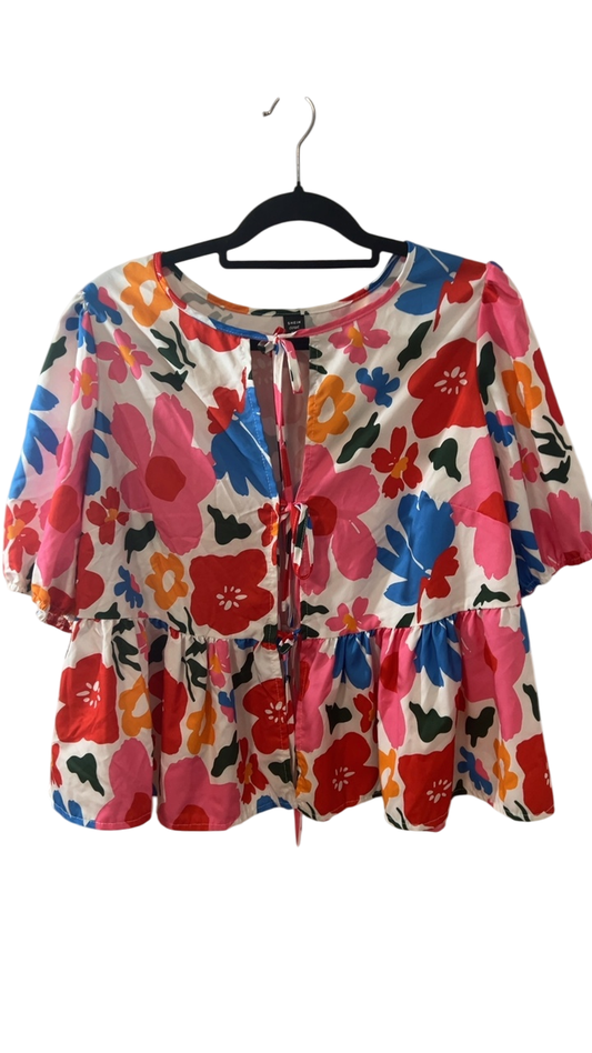 SHEIN Blouse 1XL Multicolor