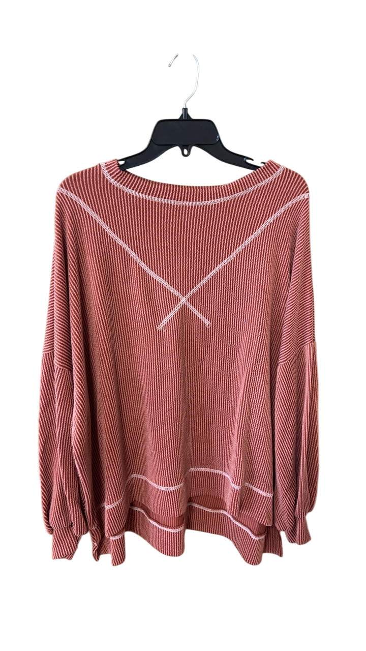 Boutique Sweater Medium Burnt Orange