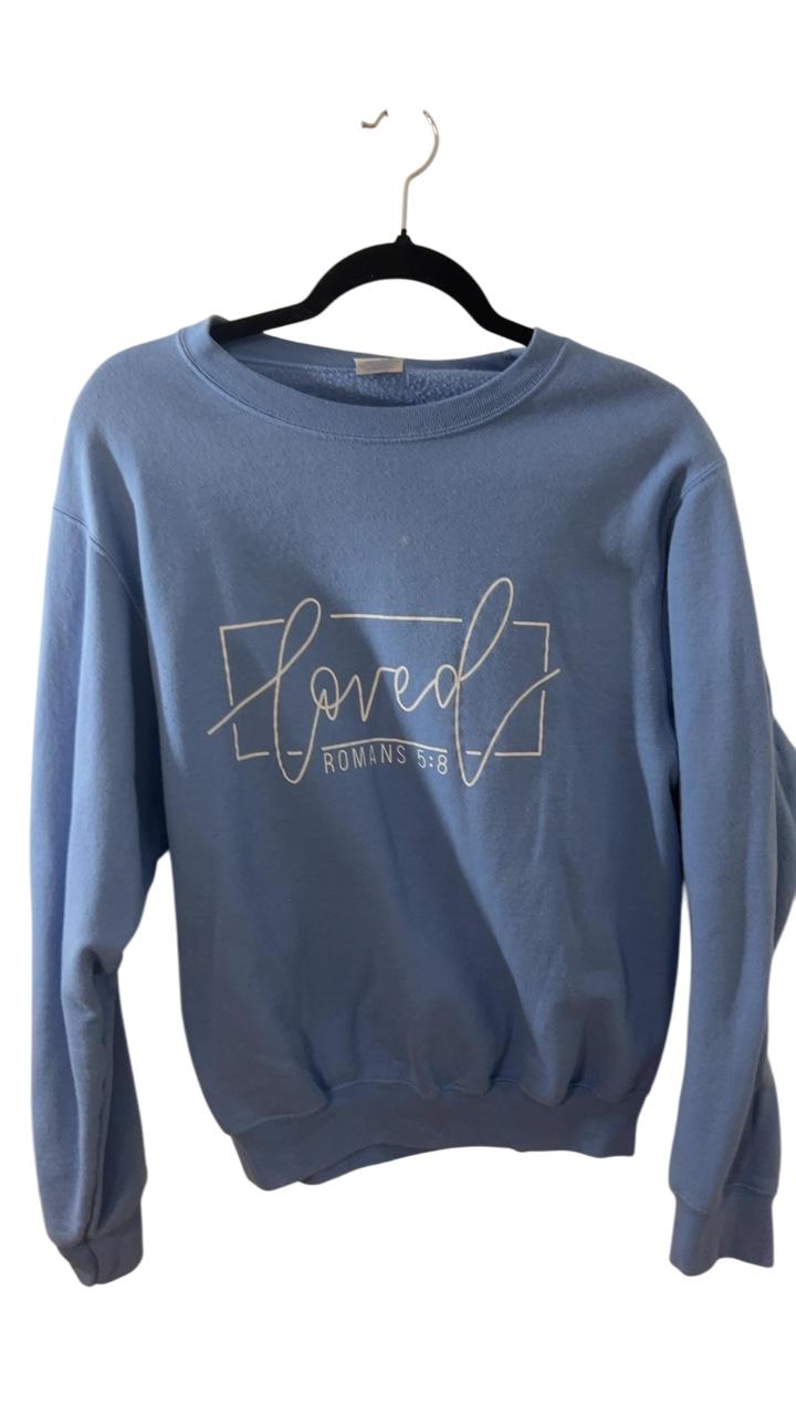 Boutique Sweatshirt Small Light blue