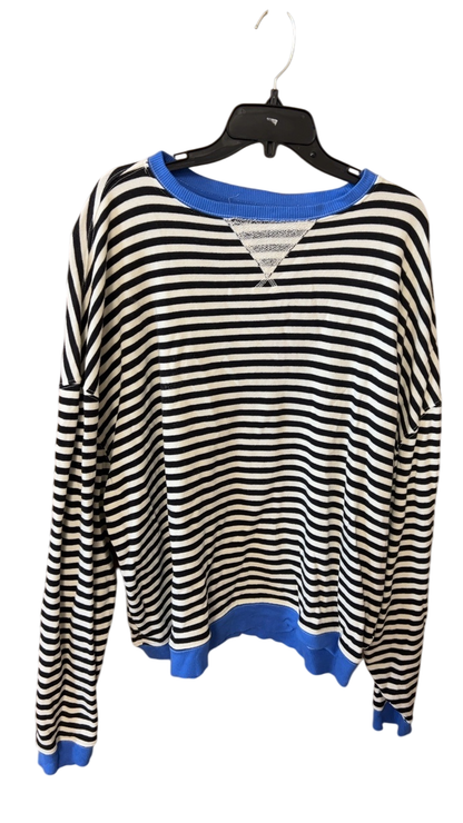 We the Free Sweater Large Black, White and Blue