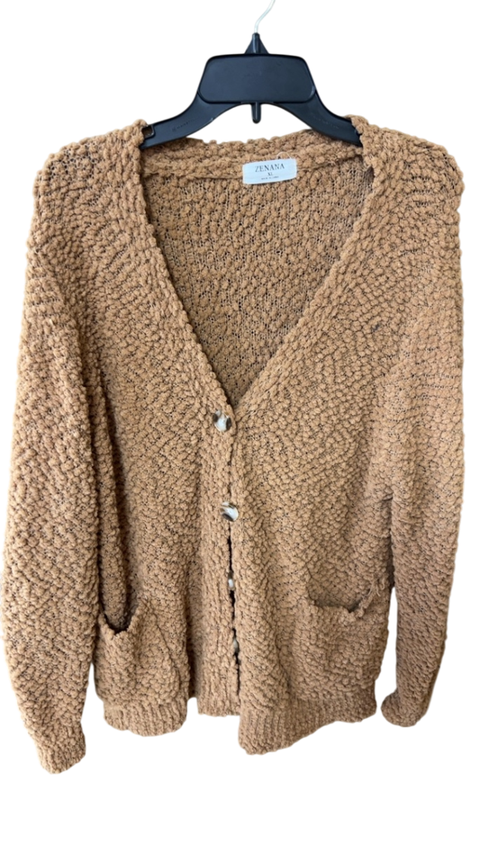ZENANA Cardigan XL Beige