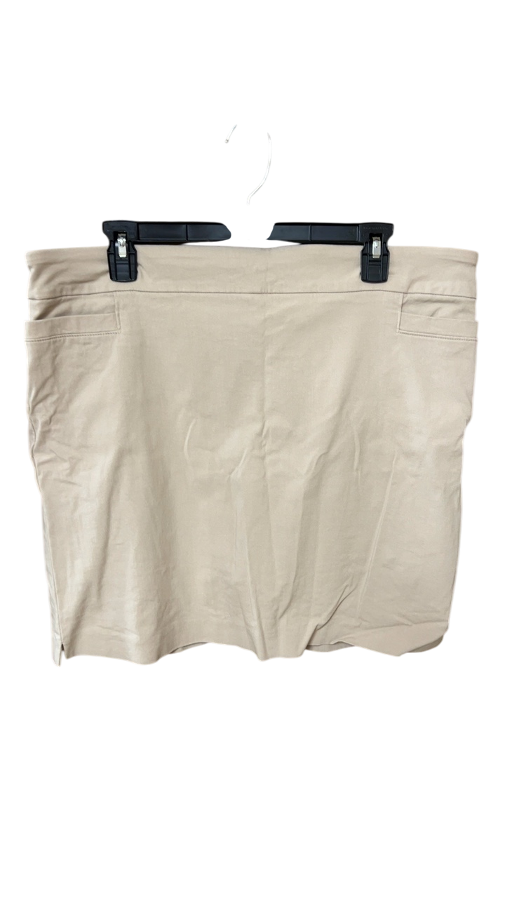 Skort XL Beige