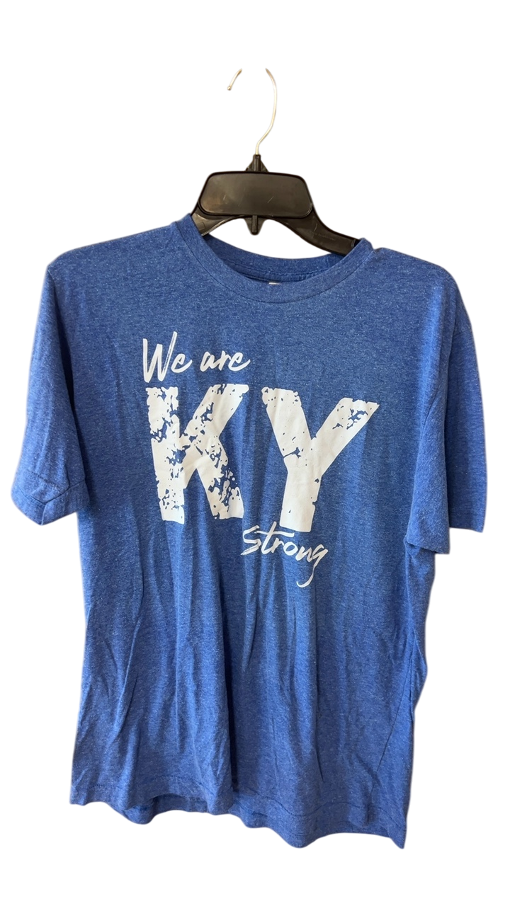T-Shirt Large Blue LY Strong 