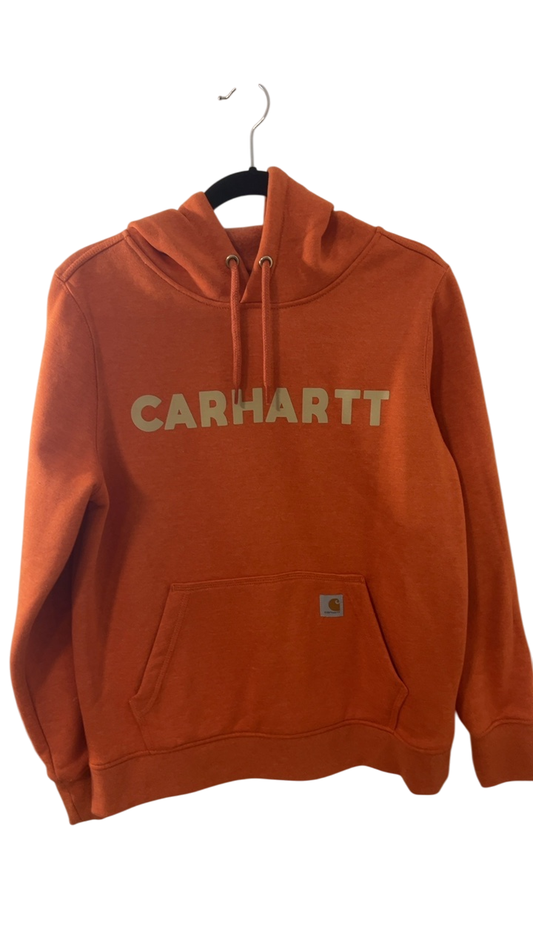 Carhartt Hoodie Medium Orange