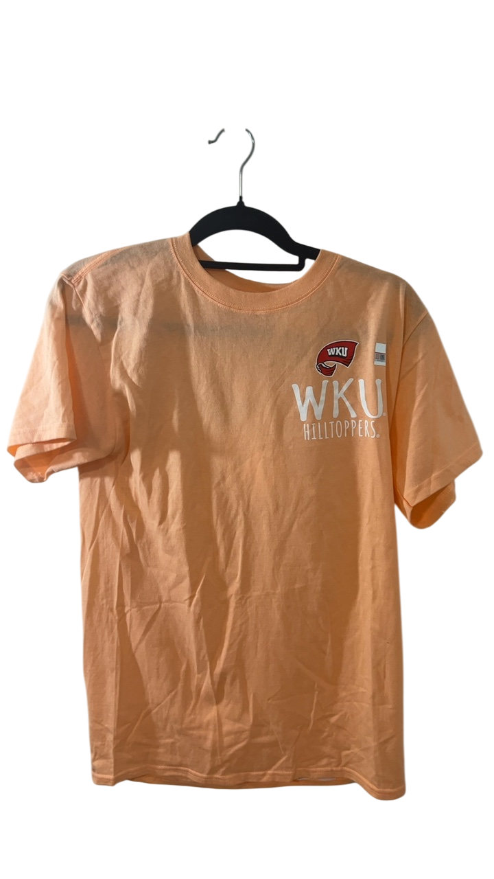 WKU T-Shirt Small Peach