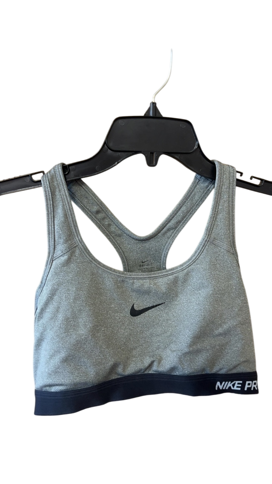Nike Sports Bra Large Gray