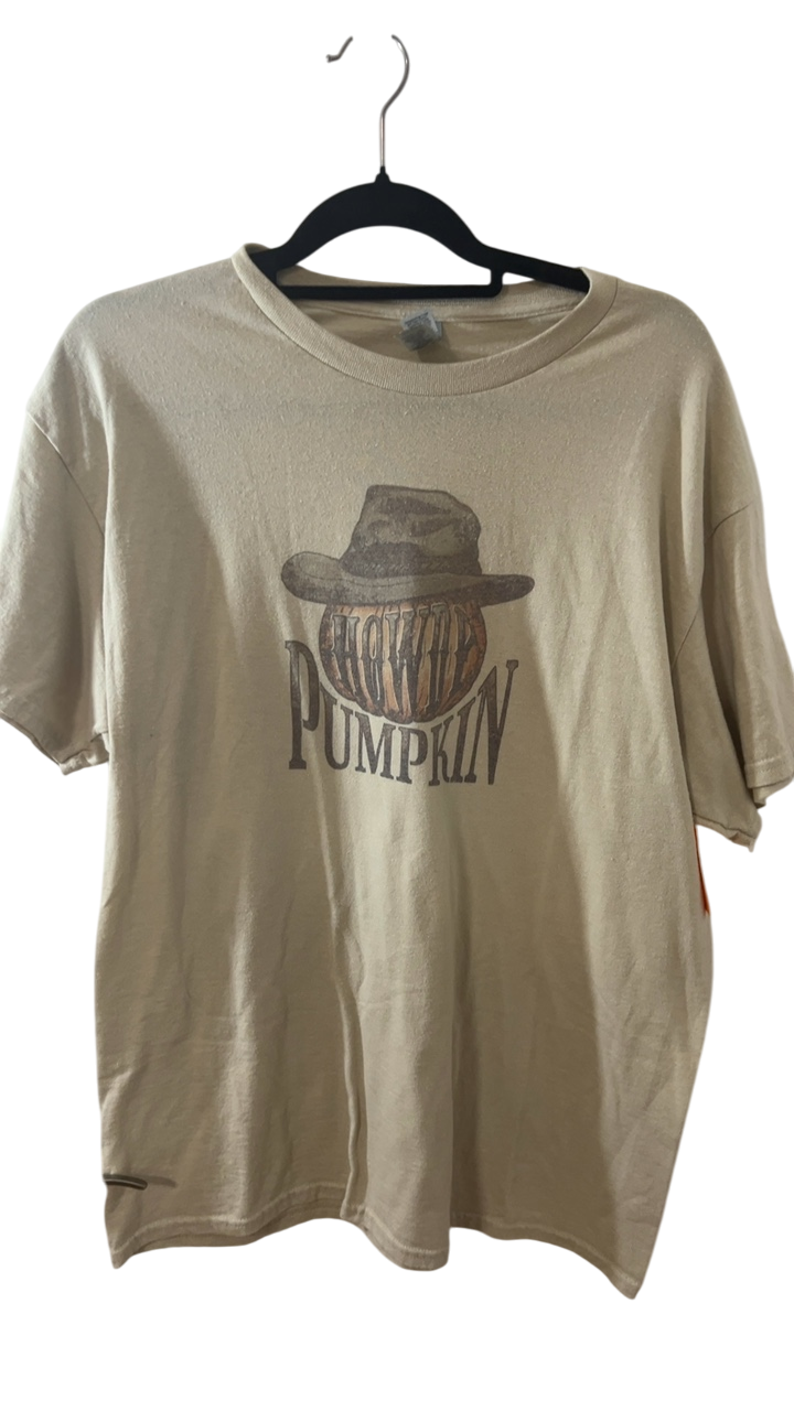 Boutique T-Shirt Large Beige Halloween