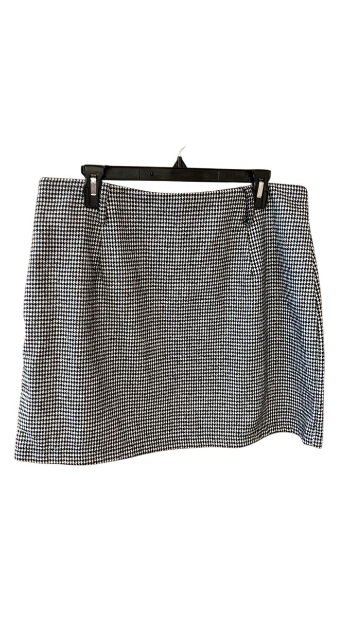 Skirt 0XL Black and white