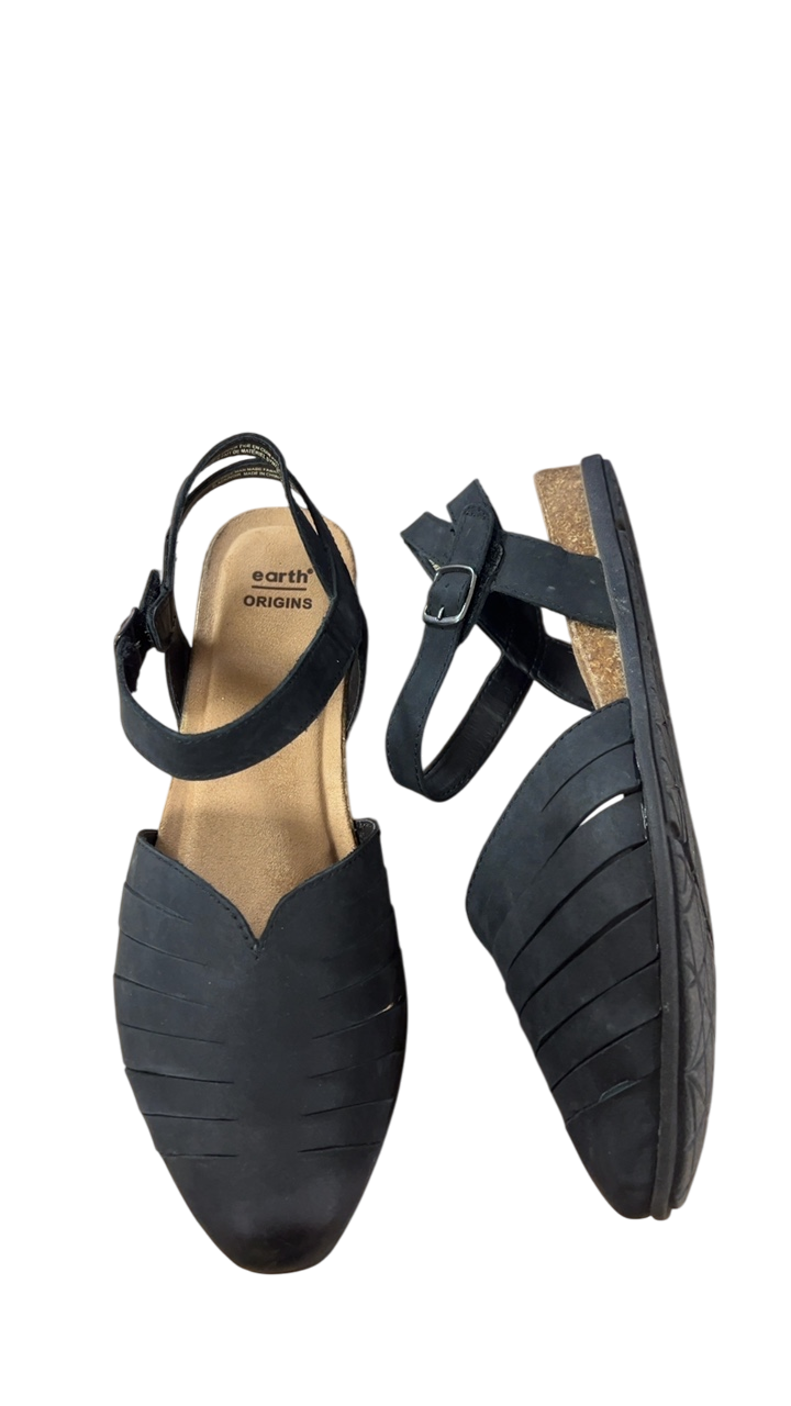 Earth Origins Sandals 9.5 Black