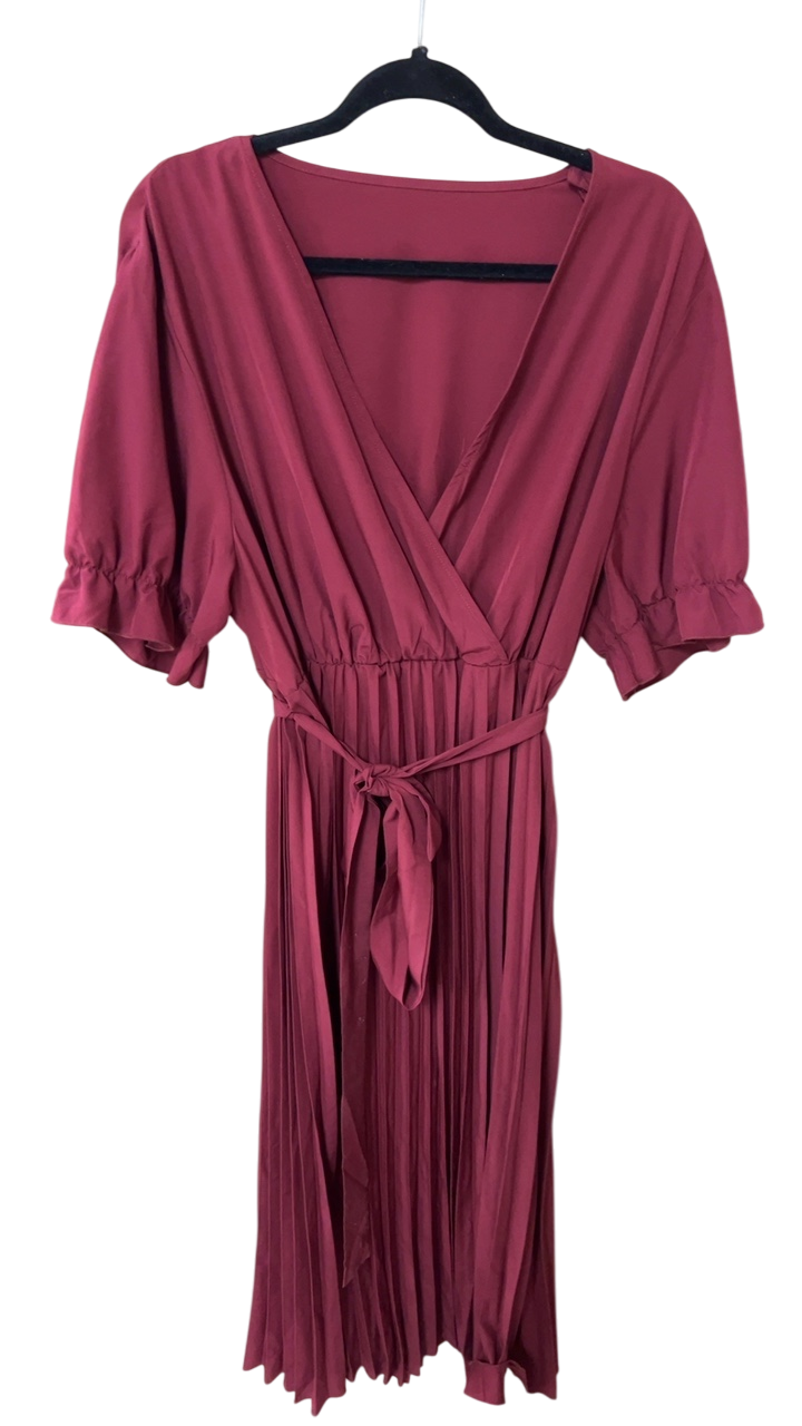 SHEIN Dress 4XL Burgundy