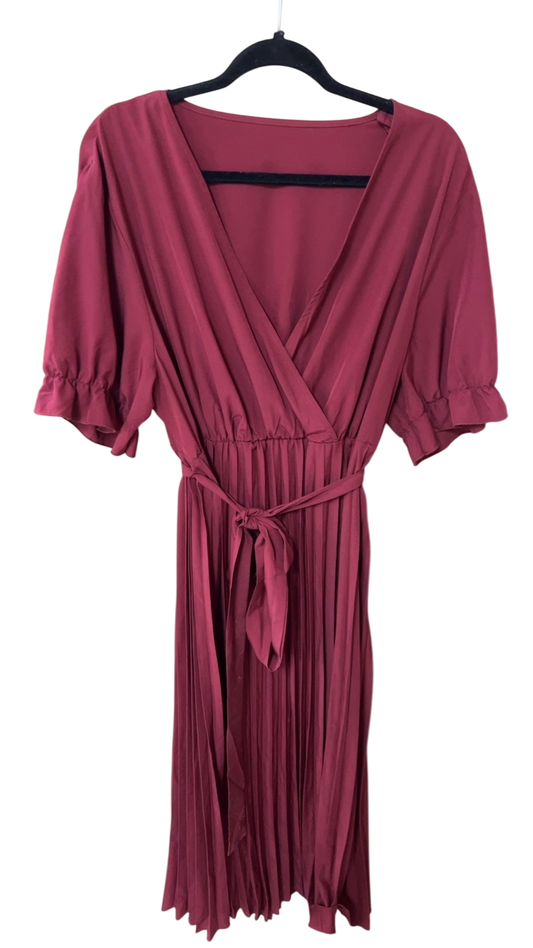 SHEIN Dress 4XL Burgundy