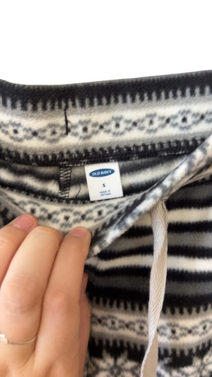 Old Navy Pajama Small Black and white