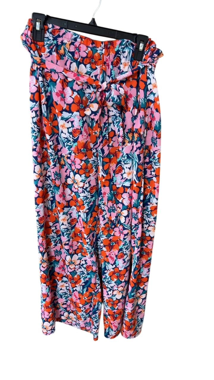 Floral Pants Large Multicolored