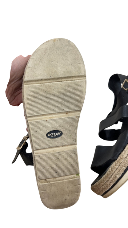Dr Scholls Sandals 9 Black and beige