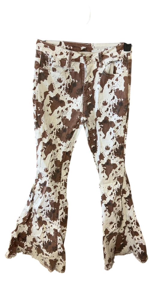 Pants Small 2/4 Brown and White Cow