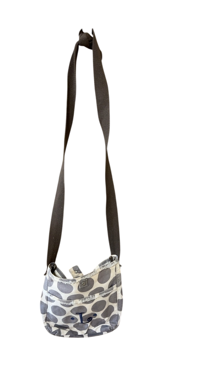 L Bag Gray and White