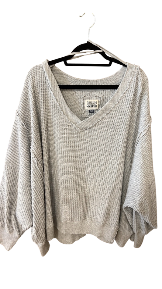 Aerie Sweatshirt XXL Gray