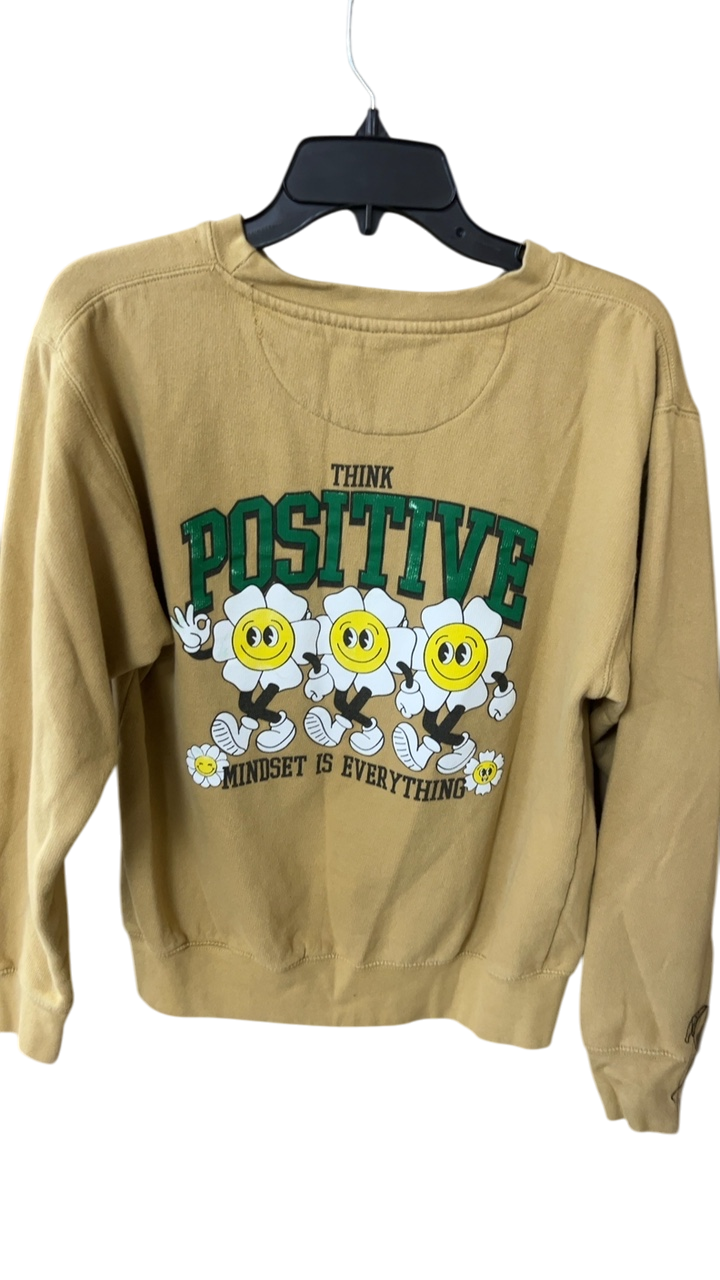 Boutique Sweatshirt Small Beige