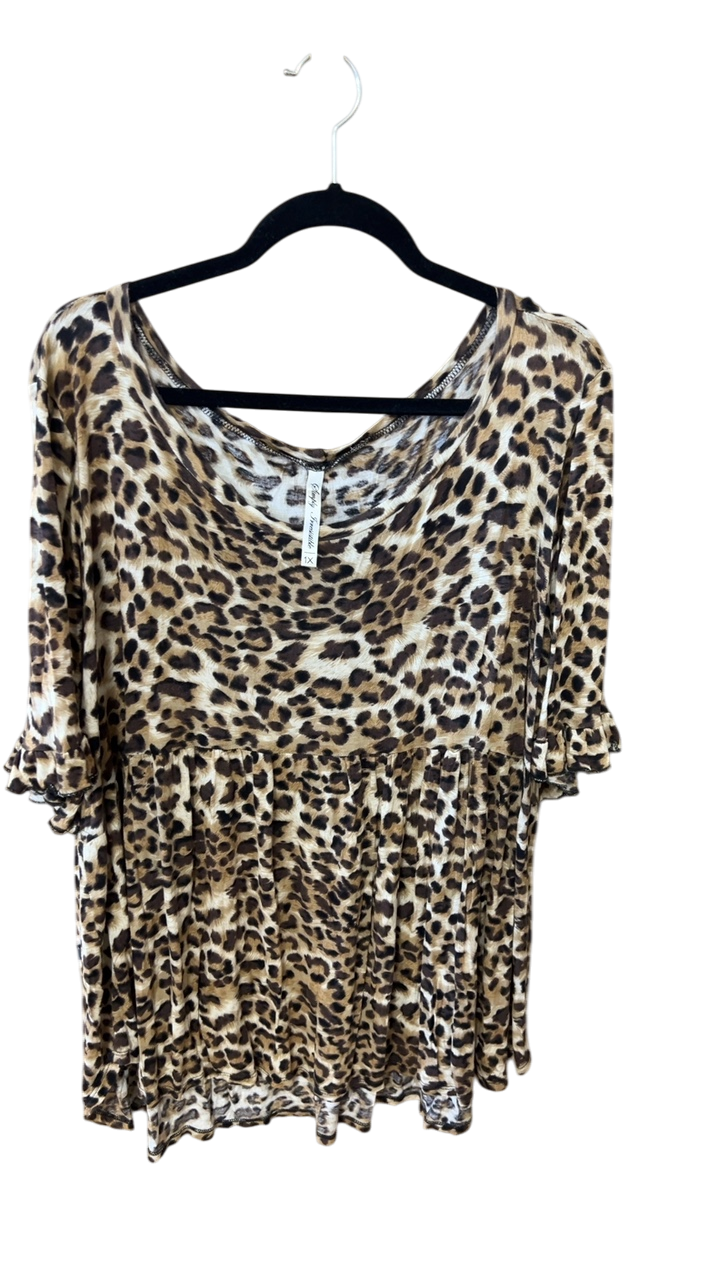 Top 1X Leopard print