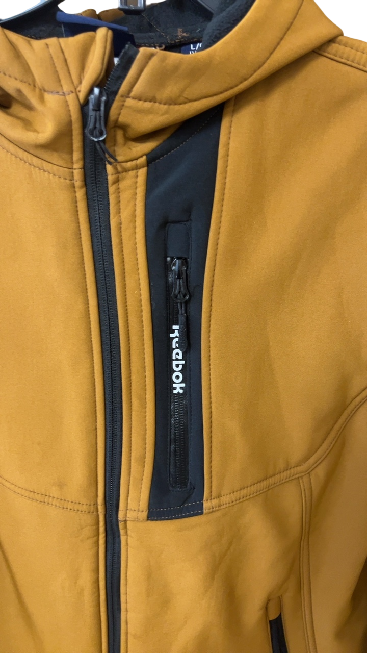 Reebok Jacket Large 12/14 Mustard yellow