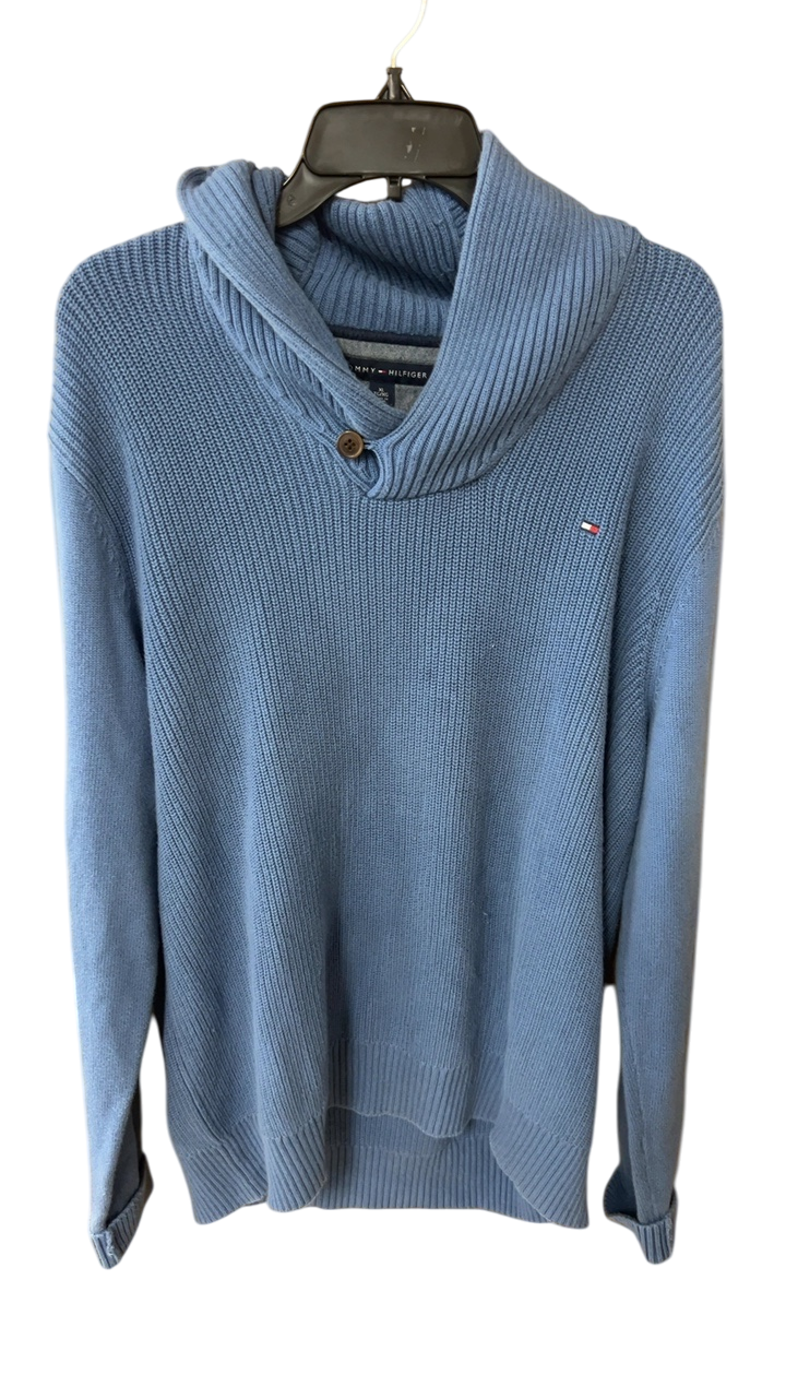 MENS Tommy Hilfiger Hoodie XL Blue