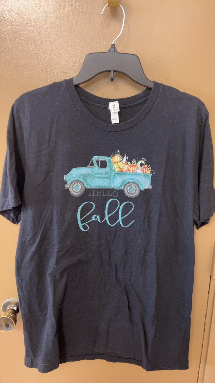 Boutique T-Shirt Large Dark Gray