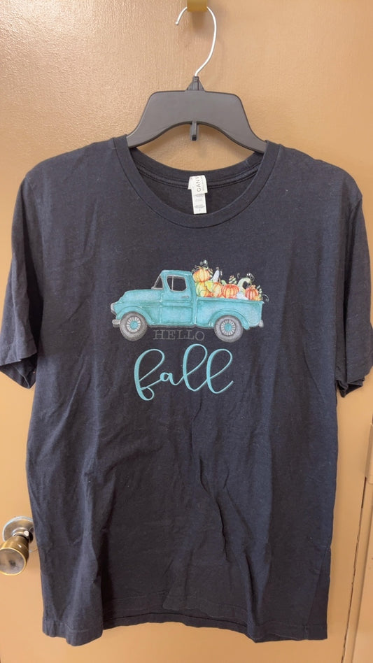 Boutique T-Shirt Large Dark Gray