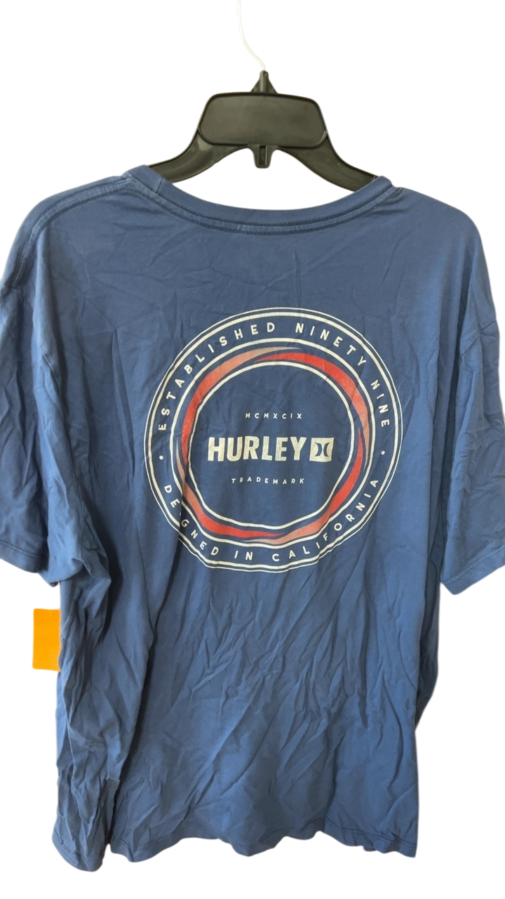 Hurley T-Shirt XXL Blue