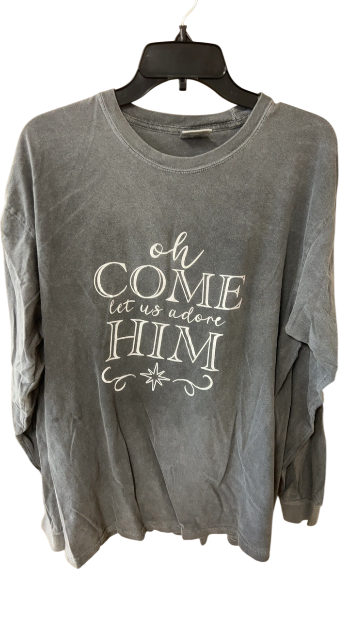 Unbranded Long sleeve XL Gray
