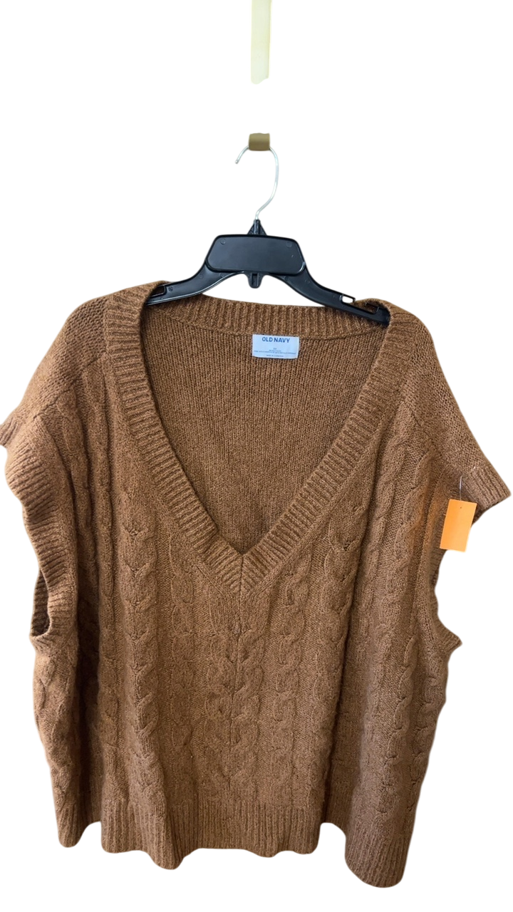Old Navy Sweater 3X Brown